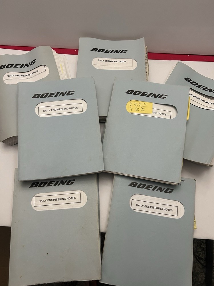 Boeing Shuttle Engineering Notes 1996–2002 Payload Ops NASA IUS Integration Rare