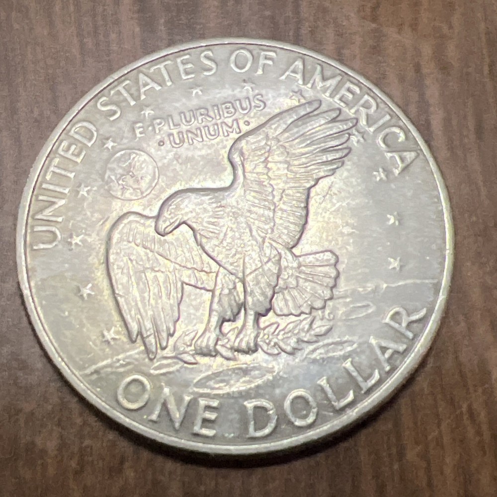 1972 Eisenhower Dollar Ike Actual Coin