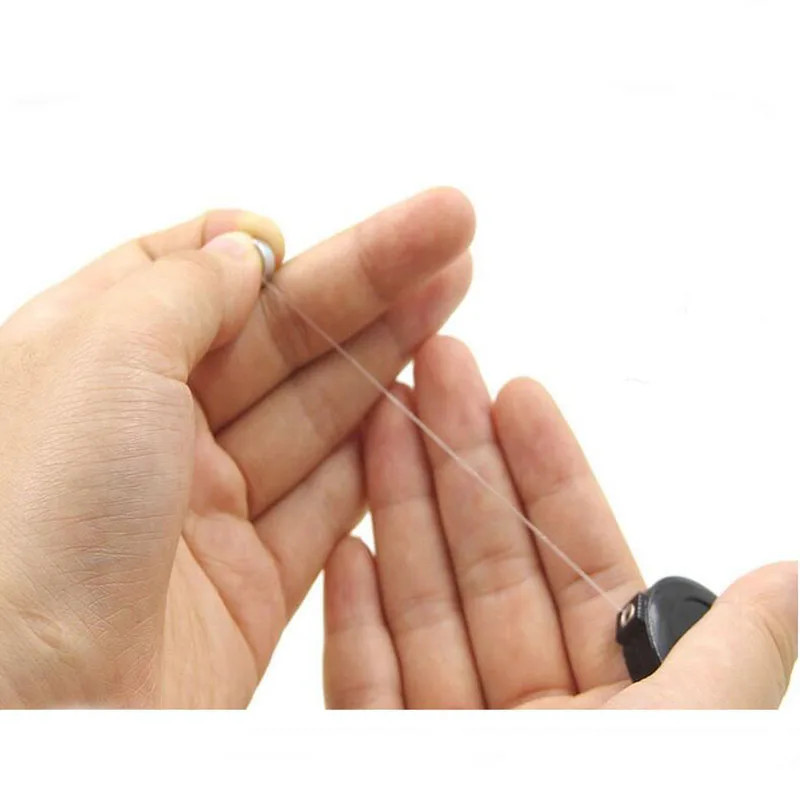 1pc Coins Disappear Device Tool Transparent Thread Magic Tricks Magician