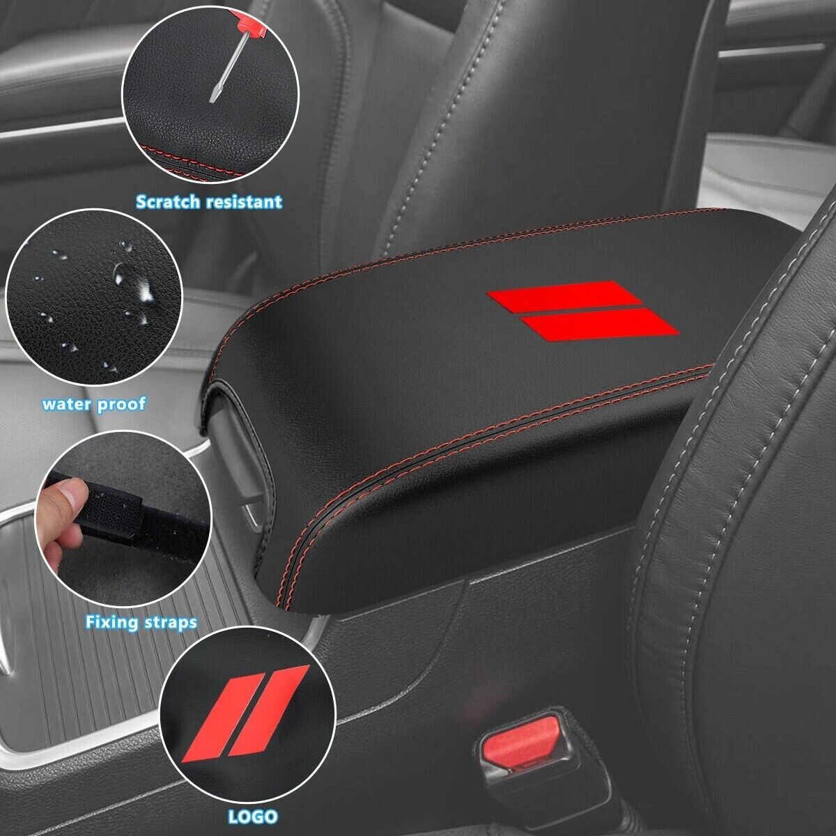 INTGET for Dodge Charger Chrysler 300 2011-2023 Center Console Armrest Cover