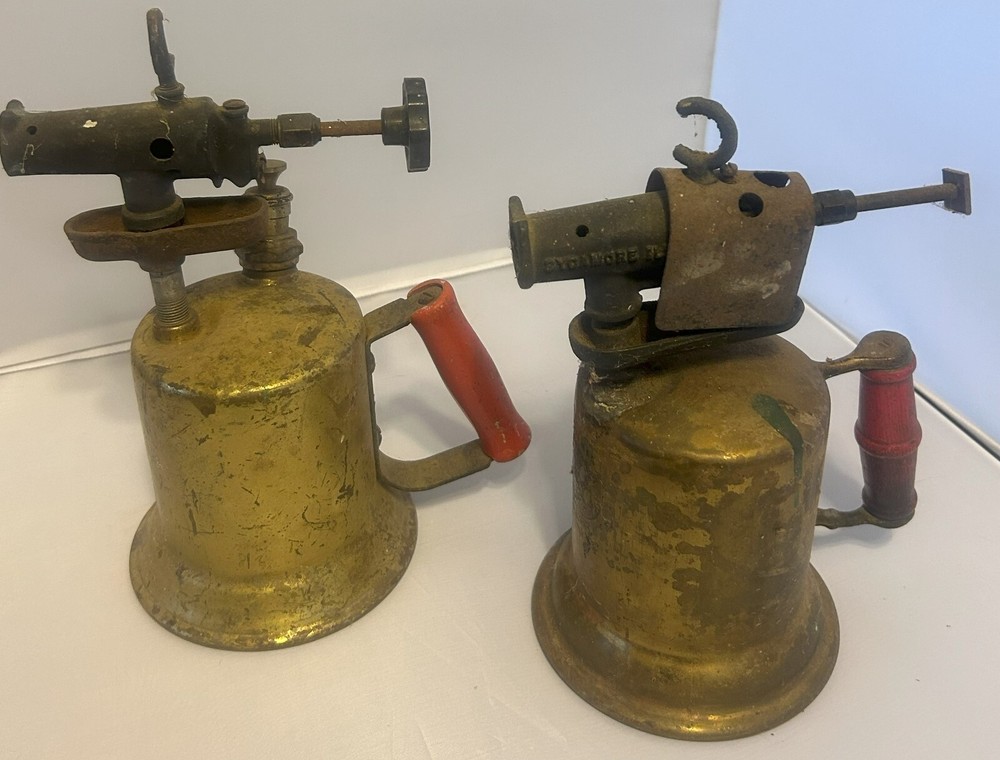 Antique Brass "The Turner" Blow Torch