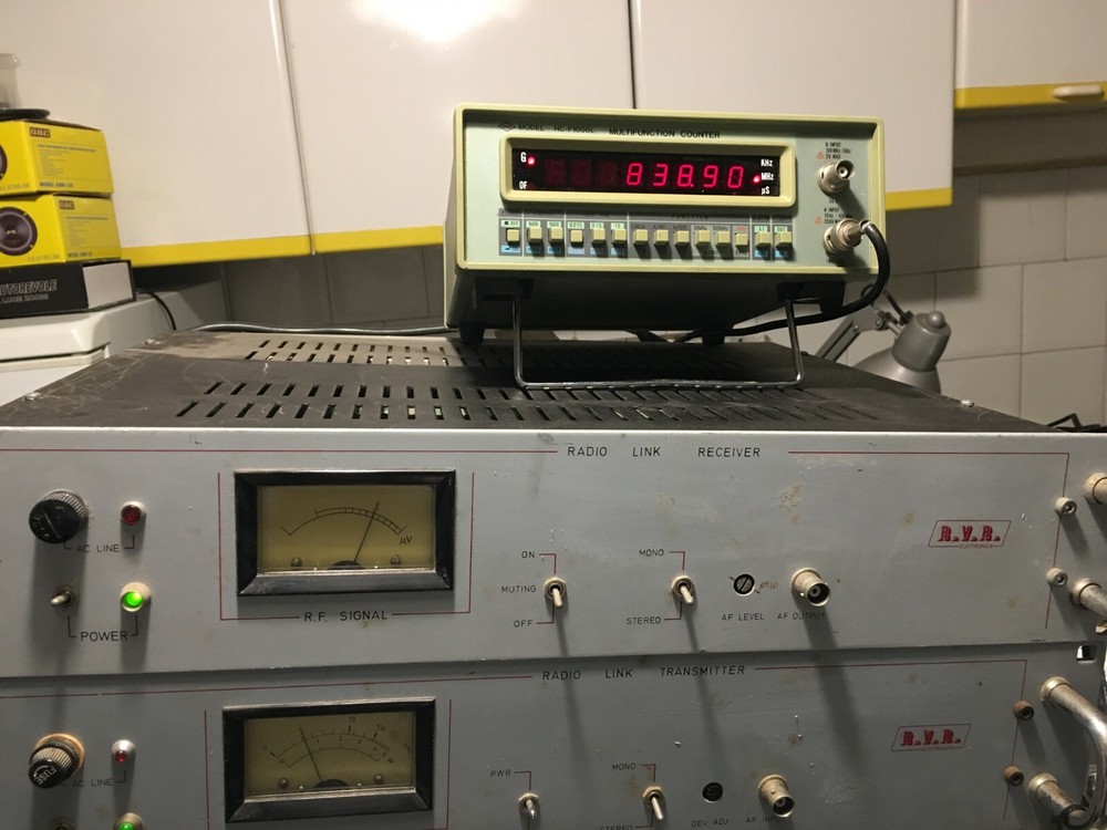 Link Broadcast FM RVR (PTRL2w/RL) Mhz 838,9 Transmitter 2w and Receiver