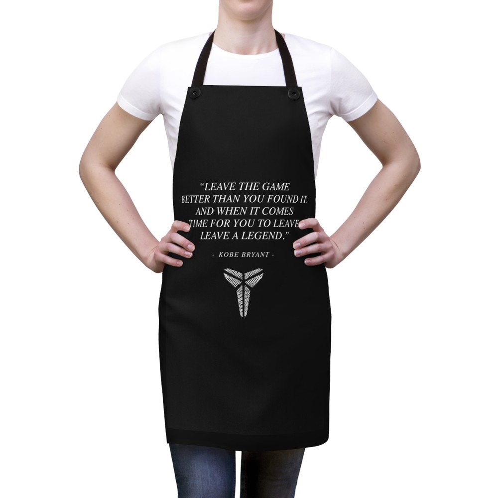 Kobe Bryant Statue Tribute Apron
