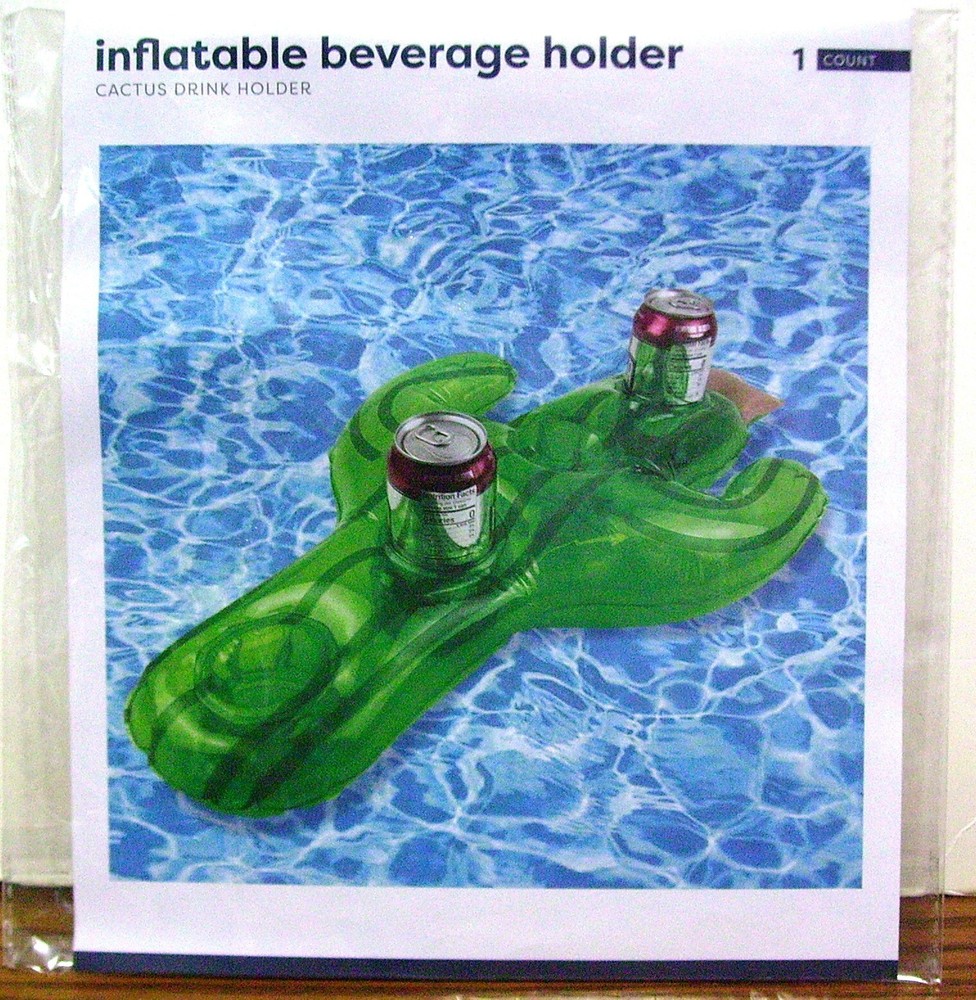 INFLATABLE BEVERAGE HOLDER HOLDS 4