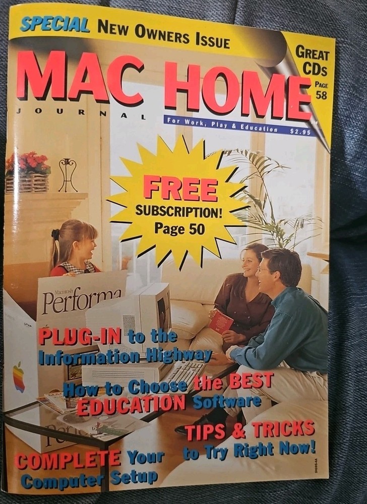 Vintage Mac Home Catalog/magazine Mac Apple Macintosh Computers Software