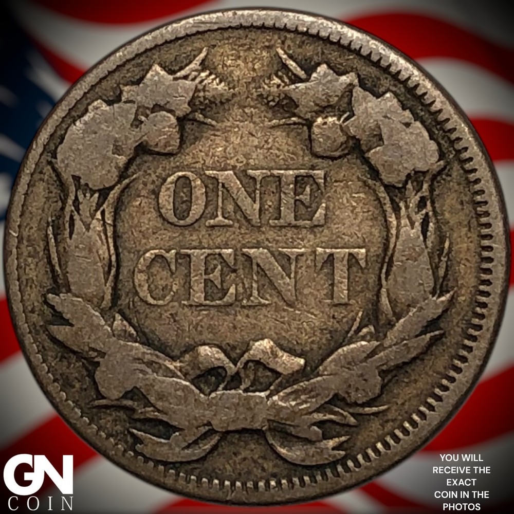 1857 Flying Eagle Cent Penny Z5733