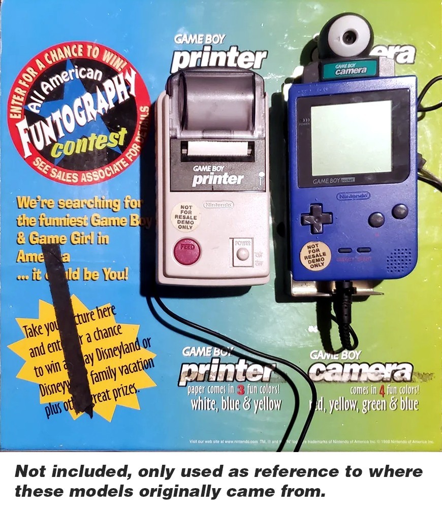 GAME BOY PRINTER STORE DEMO UNIT Extremely Rare AC Adapter Display Nintendo NFR