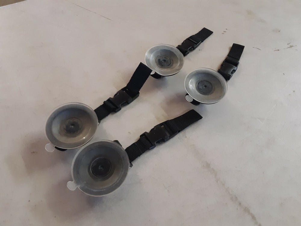 Overton's Suction Cup Lever Tie-Downs, 4-Pack (H2119)