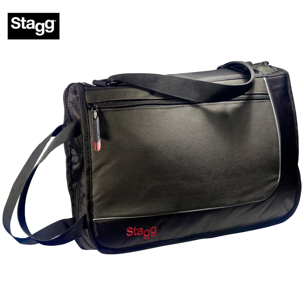 Stagg SDSB17 Durable Professional Multi-Compartment Padded Drum Stick Bag