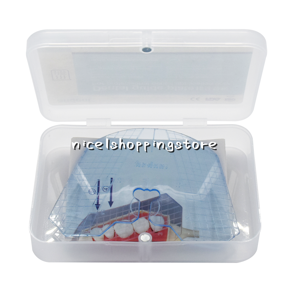1 Pcs Dental False Teeth Arrangement Guide Template Plate Complete Denture