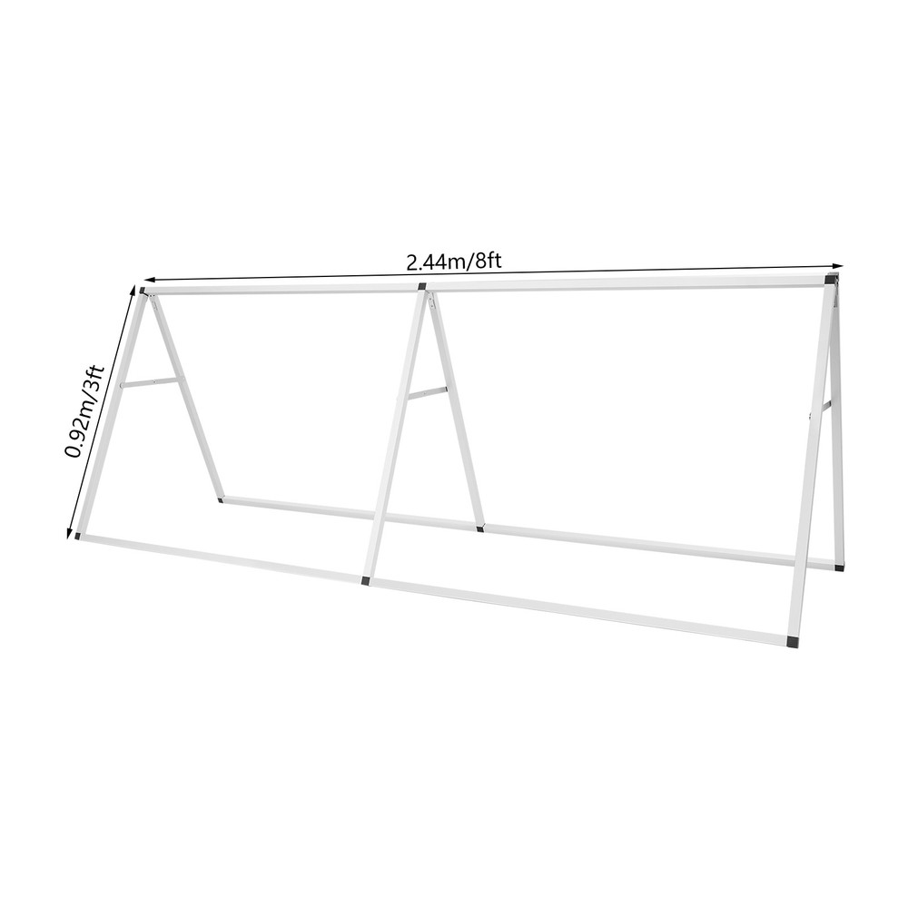 A-Frame Double-Sided Poster Stand for Effective Display, Portable & Durable