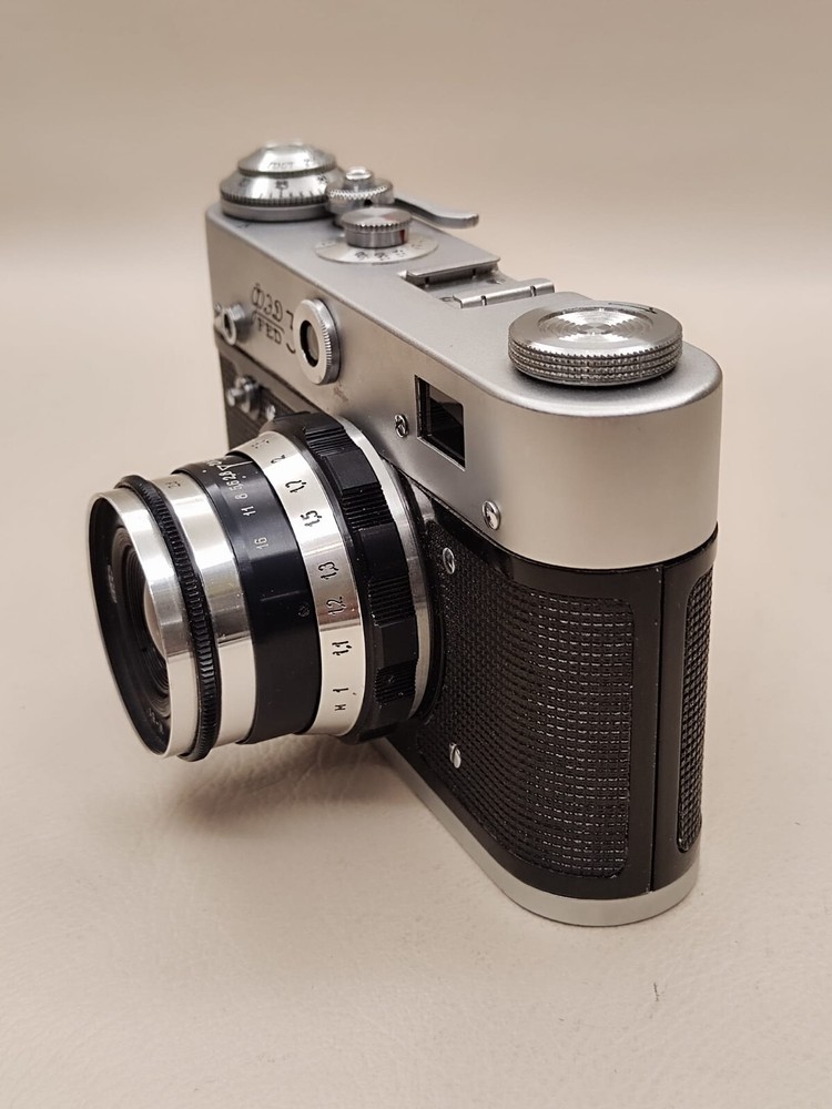 FED 3 camera + Industar-61 2.8/52 M39
