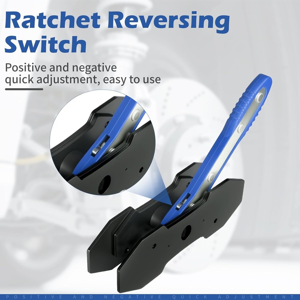 Brake Caliper Compression Tool, Piston Compressor Tool with 2PCS Blue