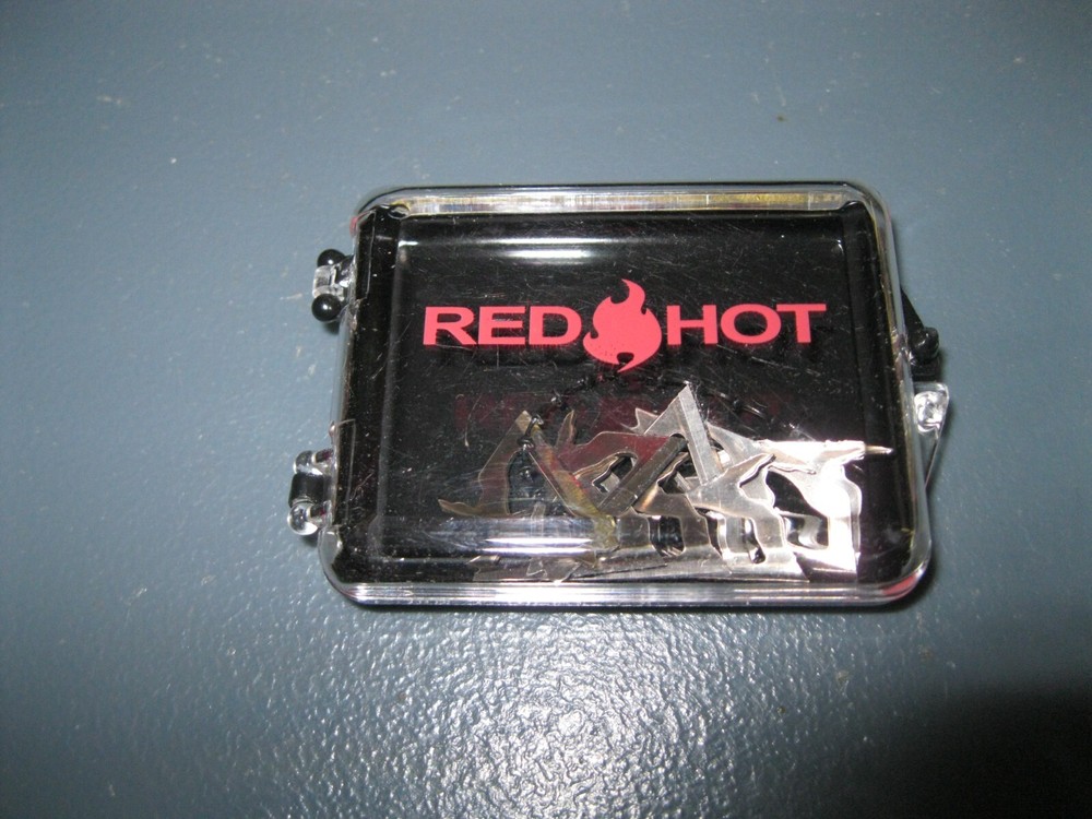 RED HOT crossbow BROADHEAD 100 gr replacement blades (9)