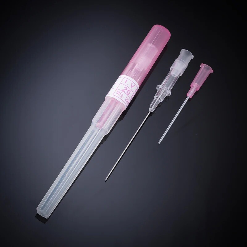 Piercing Needle Disposable Catheter Cannula 50 Pcs