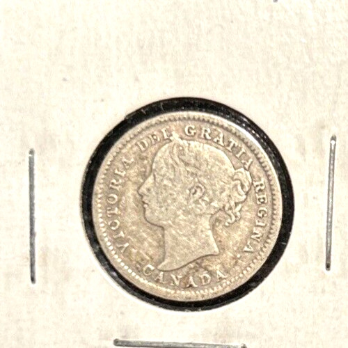 Canada 1900 10 cents KM 3 VG/F
