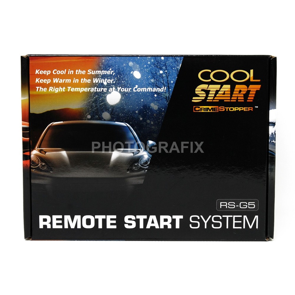 Crimestopper RS4-G5 1-Way Remote Start & Keyless Entry System with Trunk Release