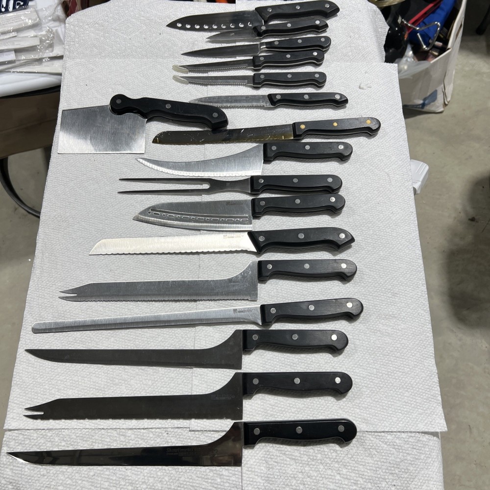 Knive Set Assortment 17 Pieces B4
