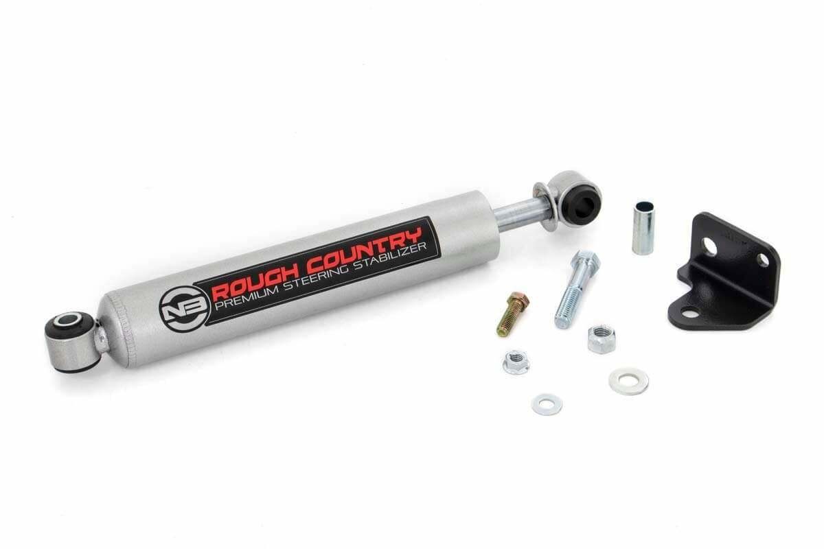 Rough Country For Jeep N3 Steering Stabilizer 07-18 Wrangler JK