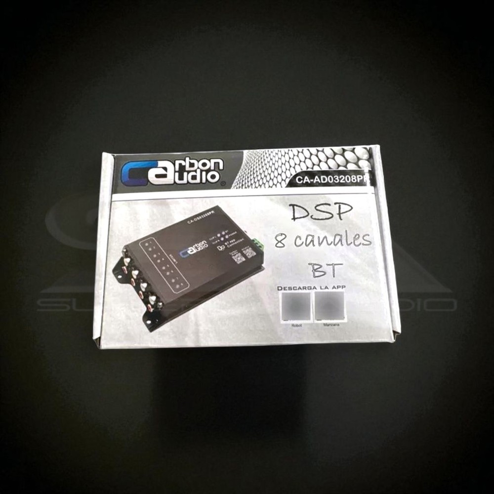 CARBON AUDIO - CA-AD03208PR | 8CH | 31 BANDS Digital Signal Processor |BLUETOOTH