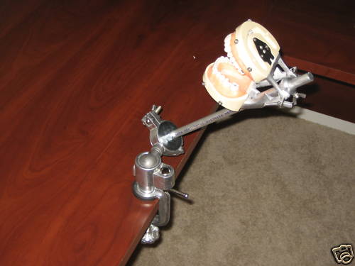 Dentoform / Typodont (Columbia, Kilgore, Nissin, etc) Bench/chair Mounting Pole