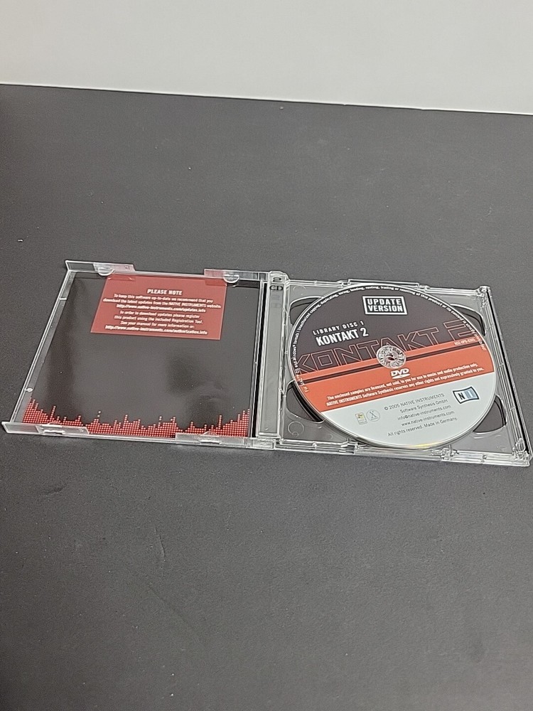 Native Instruments Kontakt 2 UPDATE Installation Discs