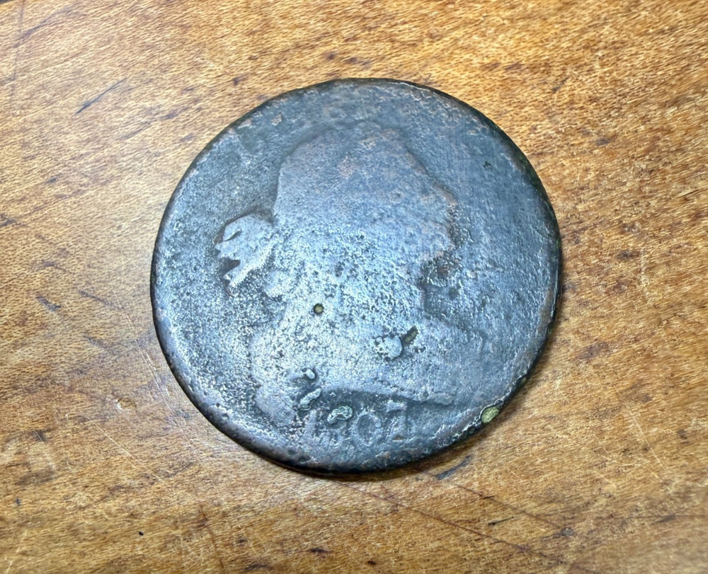 1807/6 Draped Bust Large Cent Penny