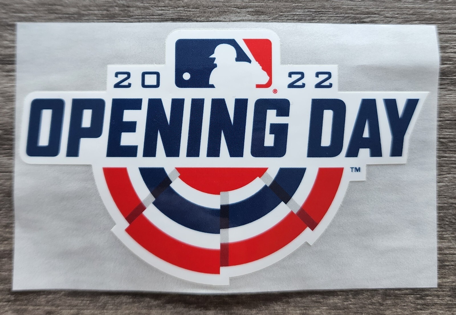 NEW 2022 MLB Opening Day 2.25x3.75 Sticker Boston Red Sox Fenway Park Unused