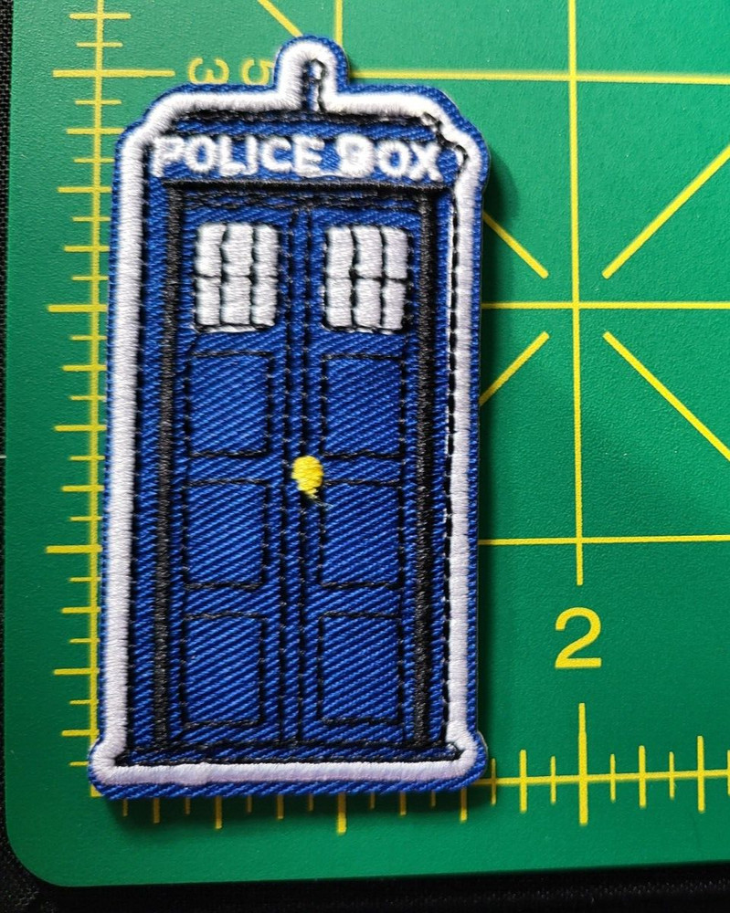 Doctor Who Blue Box Patch