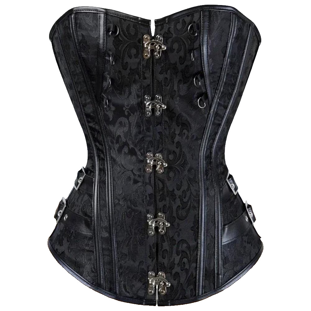 Black Lace Corset Top XXL LaceUp Whimsigoth Renaissance Vamp Witchy Bustier Goth