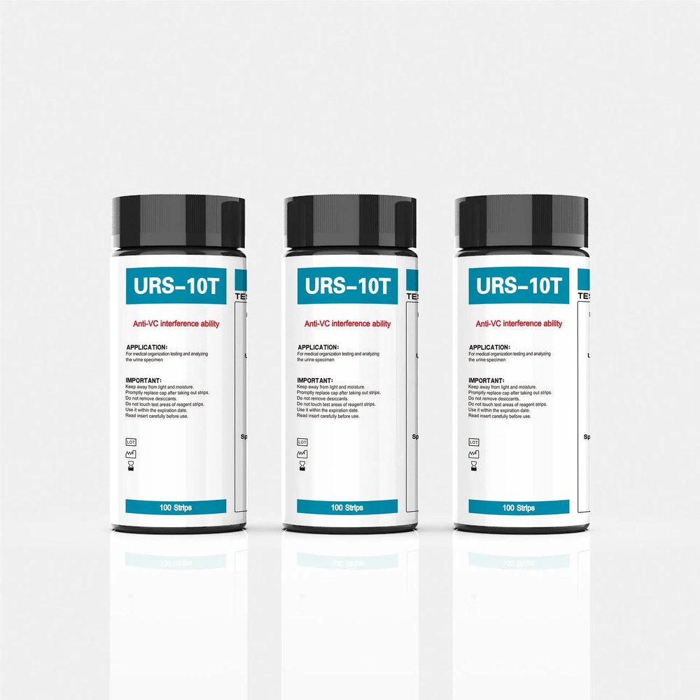 10Parameter Urine Test Strips 100 Strips for Home Use Urinalysis Testing URS\\