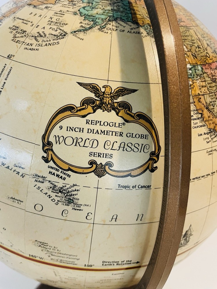 Replogle 9” World Classic Series Desk Globe