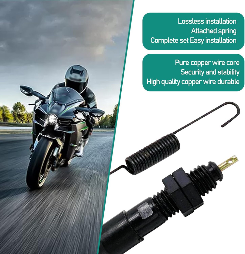 Motorcycle Universal Rear Brake Light Switch 2 Wire for ATVs Off-Road