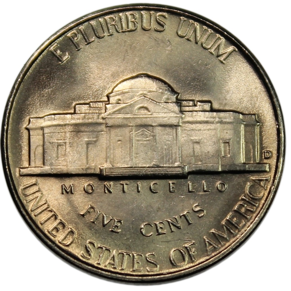 1950-D Full Step FS Gem BU Jefferson Nickel (SP)