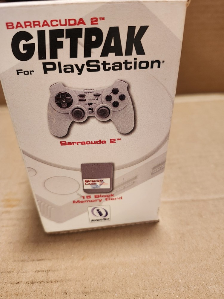 NEW Barracuda 2 giftpak for playstation (includes controller & memory card) NOS