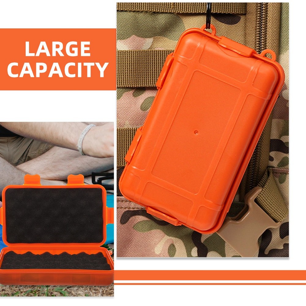 Outdoor Portable Tool Box Survival Items Organizer Storage Container