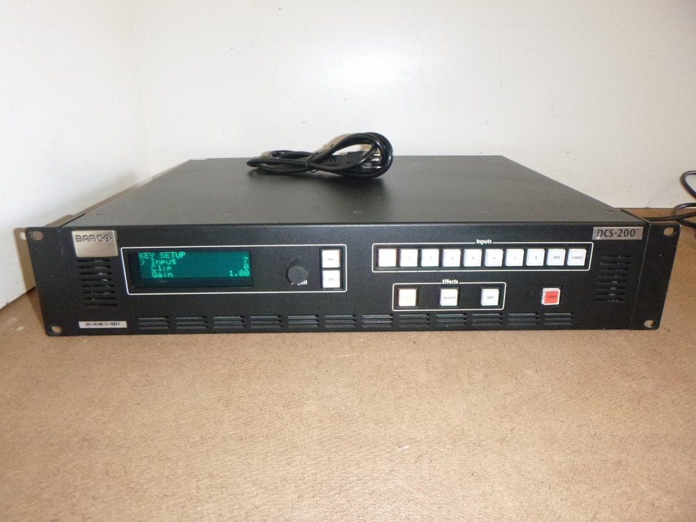 Barco DCS-200 Dual-Channel Presentation Switcher