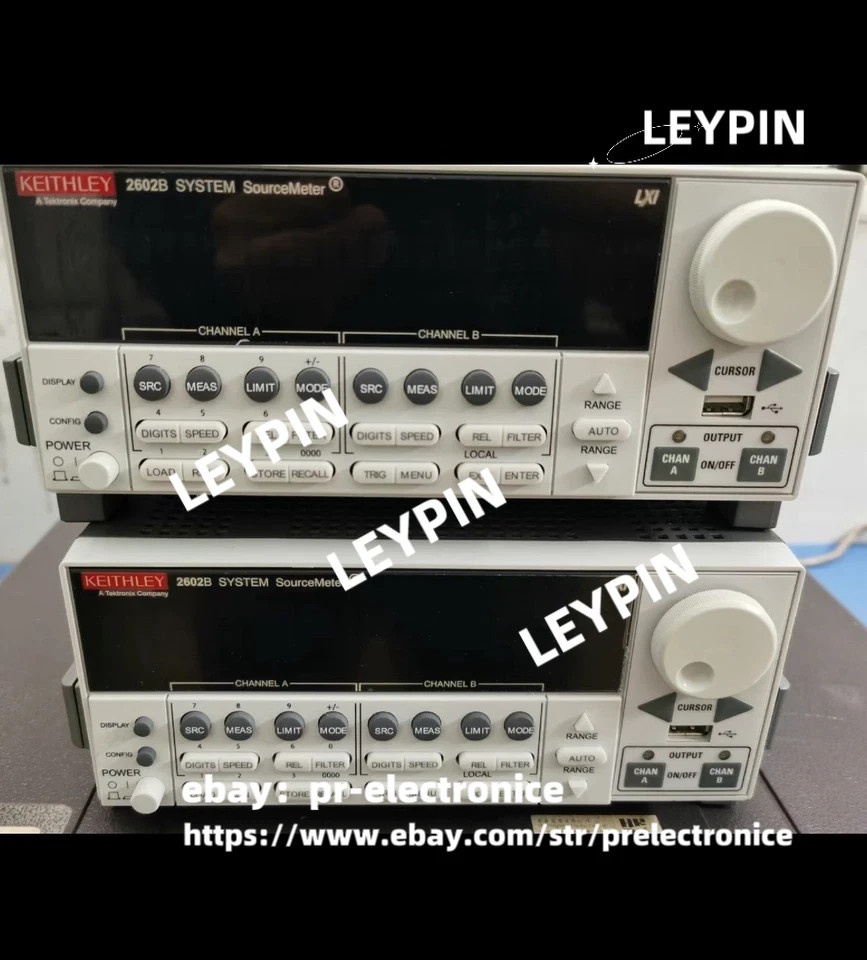 1PC USED 1PC Keithley 2602B Source Meter SMU Dual Channel Source Meter 40V 3A#pr