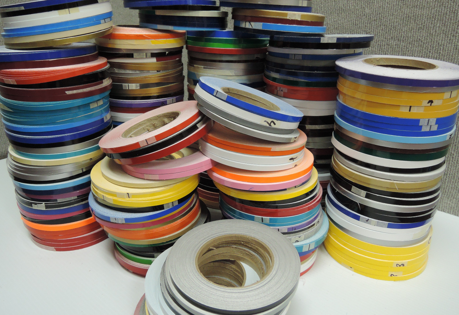 5" x 150 ft Roll Vinyl Pinstriping Vinyl Striping Tape 25 Colors Available!
