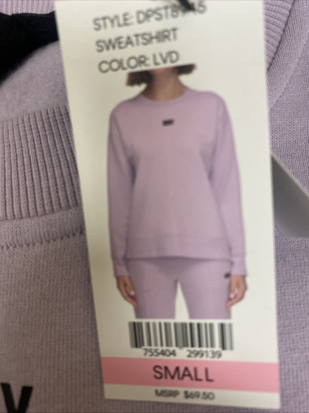 DKNY Women's Crew Neck Sweatshirt Assorted Sizes and Colors NWT