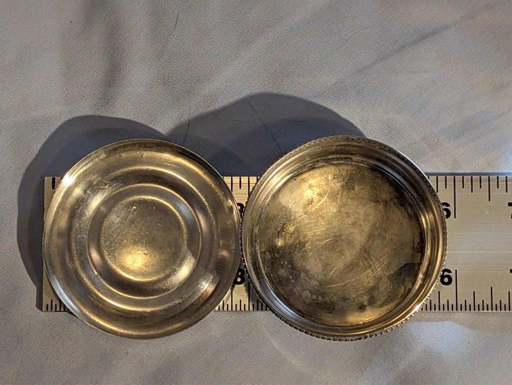 Gorham Sterling Silver box, monogrammed