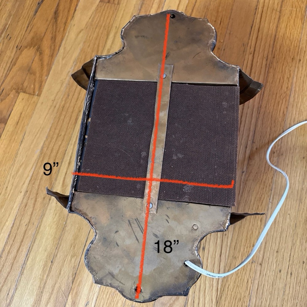 Vintage Copper Wall Light