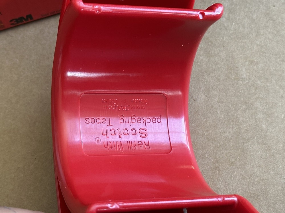 Scotch Compact and Quick Loading Dispenser for Box Sealing Tape 3" Core Plastic