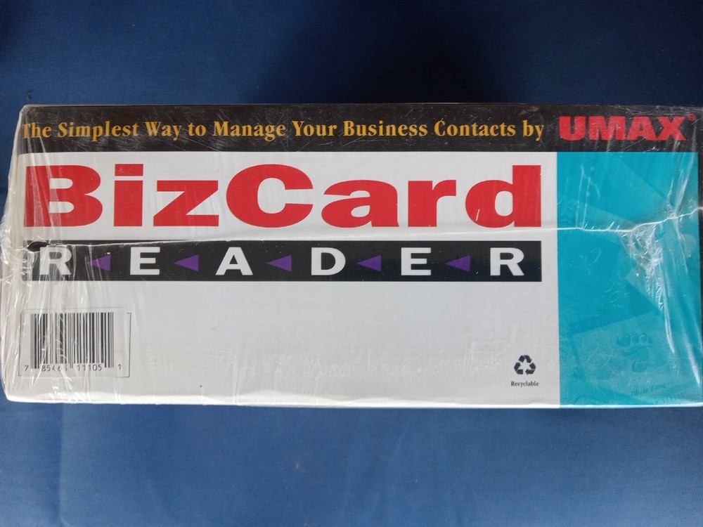 BizCard Reader UMax New Mac Version Software Manual Users Guide