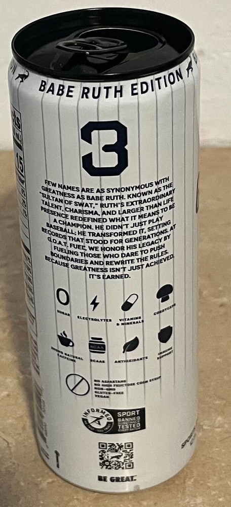 Babe Ruth Special Limited Edition Goat Fuel