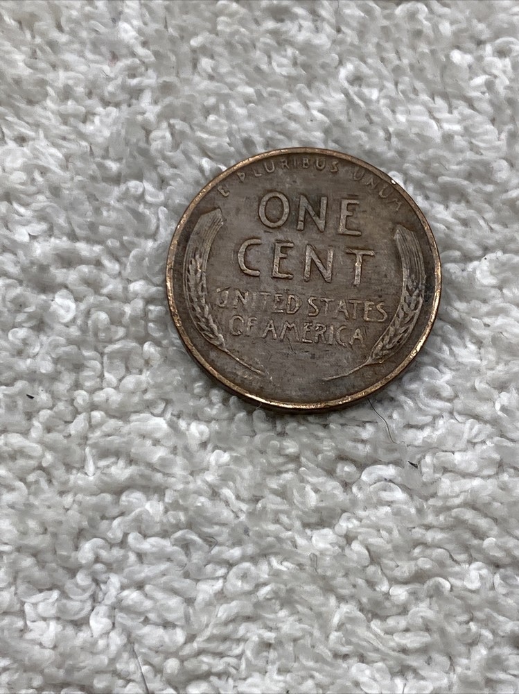 1944 Wheat Penny No Mint Mark,