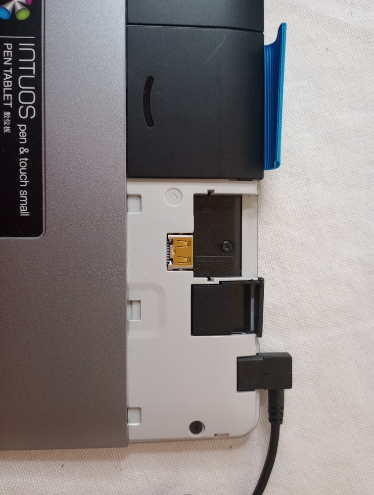 Wacom Intuos CTH-480 Touch Graphics Tablet MISSING PEN UNTESTED Drawing Tablet