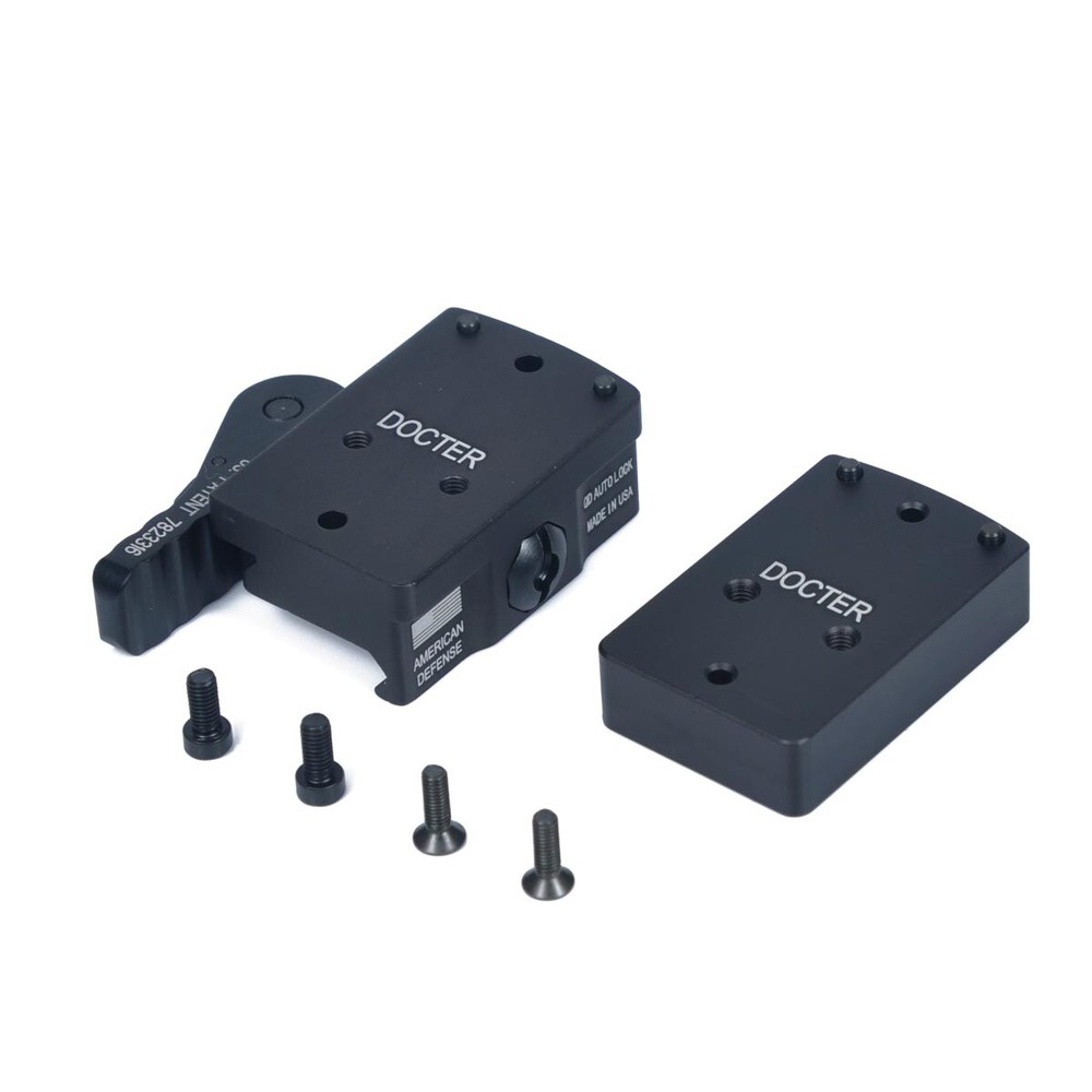 Docter Red Dot Sight Scope Riser Mount QD Auto Lock Picatinny Rail Mount
