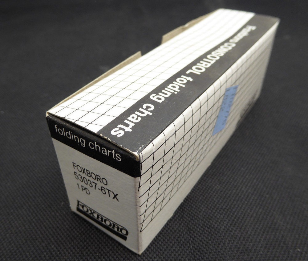 FoxBoro / Graphics Controls  53037-6TX    Folding Charts