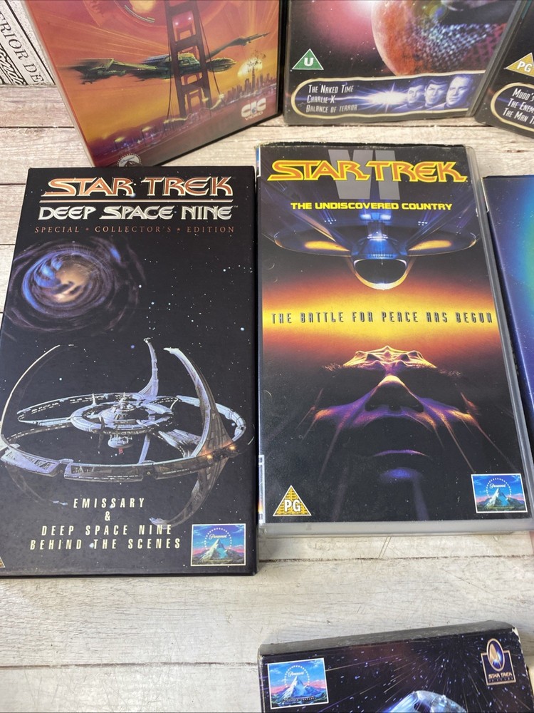 Star Trek VHS Tape Bundle
